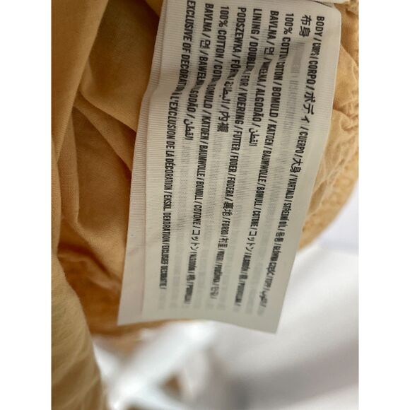 Abercrombie & Fitch Striped Peplum Button-Up Blouse - Size L - Picture 4 of 5